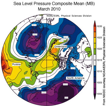 figure 4: air pressure map