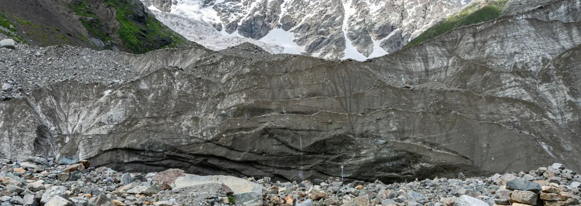 The Head of Shkhara Glacier The Head of Shkhara Glacier