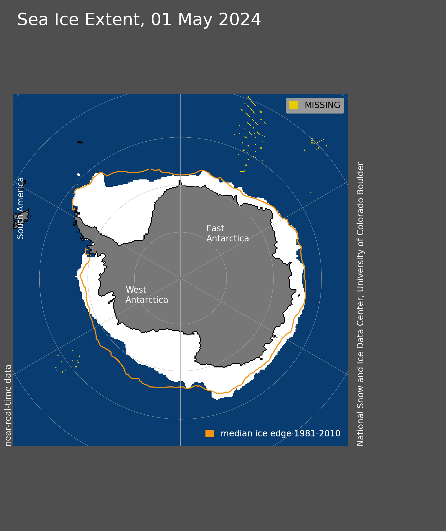 Antarctic Sea Ice Anomaly