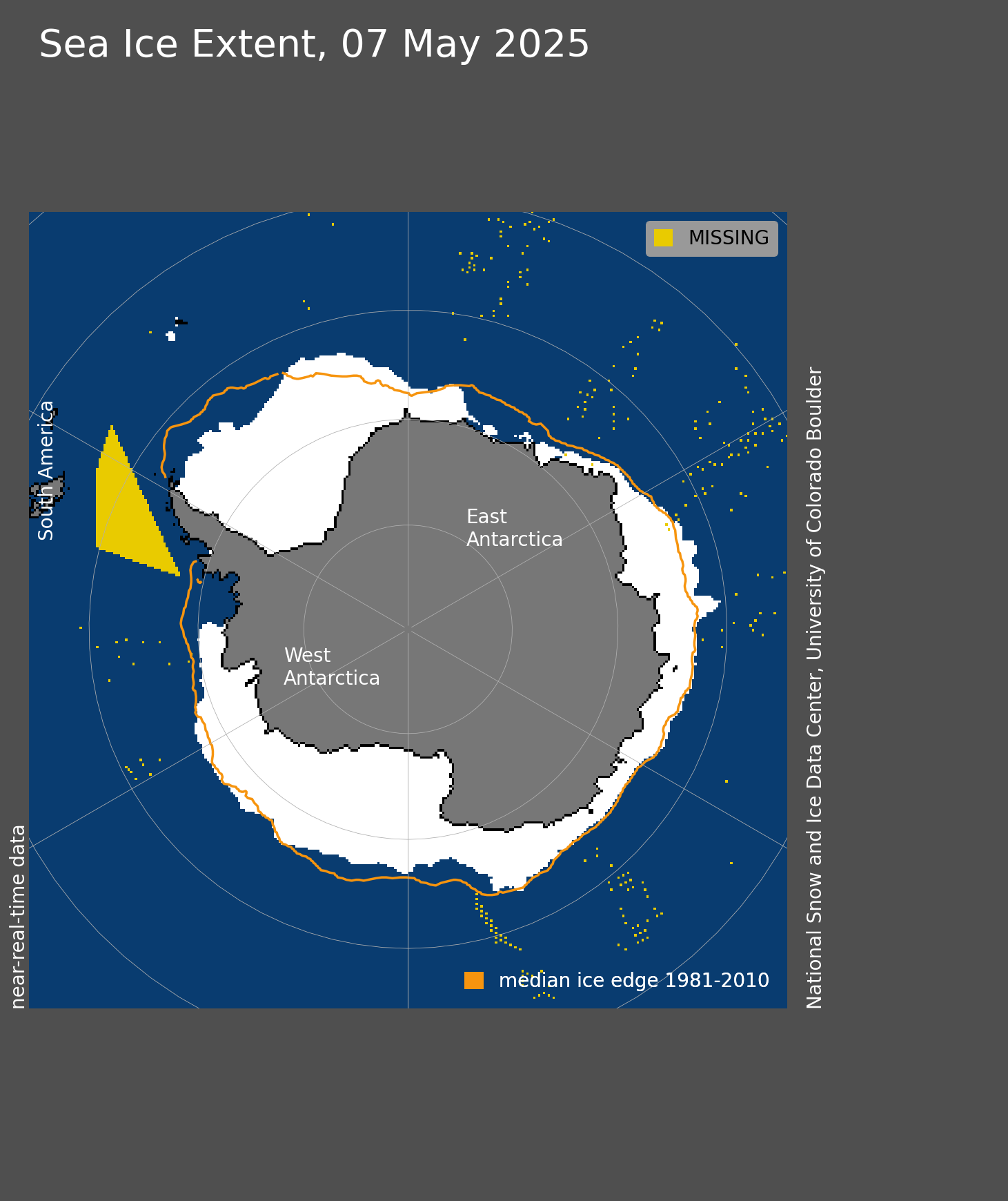 Antarctic Daily Sea Ice Extent