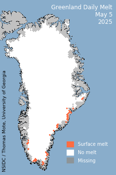 Greenland Daily Melt