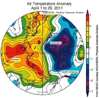 figure 4: air temp map