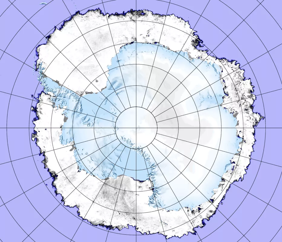 Antarctic sea ice concentration 