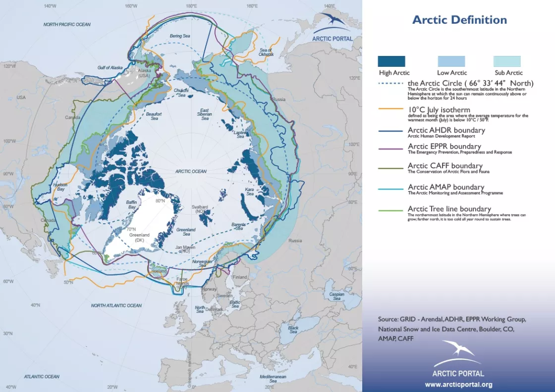 Definitions of the Arctic 