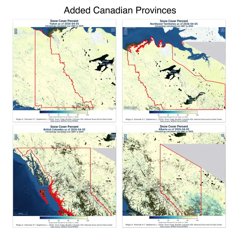 Canadian Provinces Added