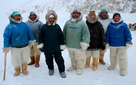 Members of the Siku-Inuit-Hila (Sea Ice-People-Weather) project