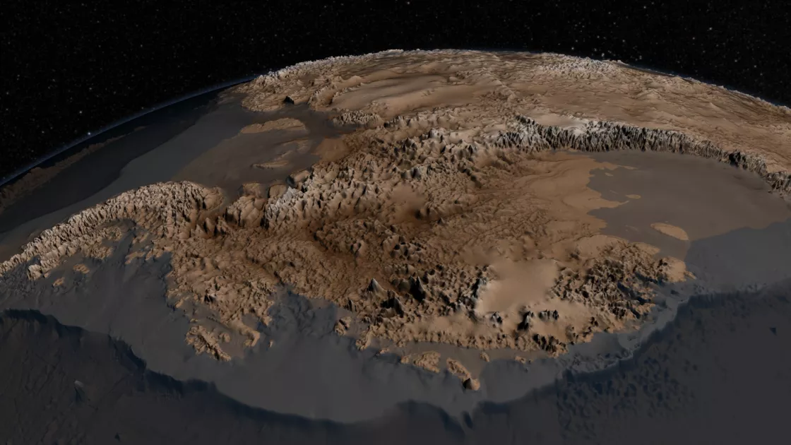 The topography of West Antarctica