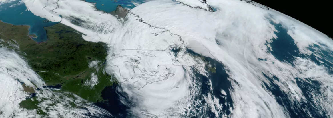 Hurricane Fiona approaches Greenland