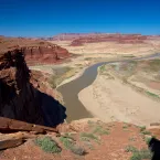 Colorado River low water levels