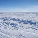Snow surface near Plateau Sation in East Antarctica