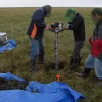 drilling into permafrost