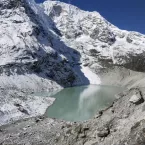 Dig Tsho glacial lake in Nepal