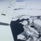 Broken ice floes in the Weddell Sea