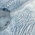 View of Larsen C Ice Shelf from aircraft