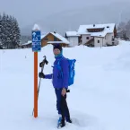 Photo of Julia Collins at ski resort