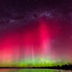 Photo of the Aurora Australis