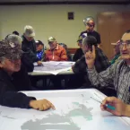 Bering Sea Elders participate in mapping session