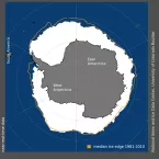Sample image of Antarctic sea ice extent
