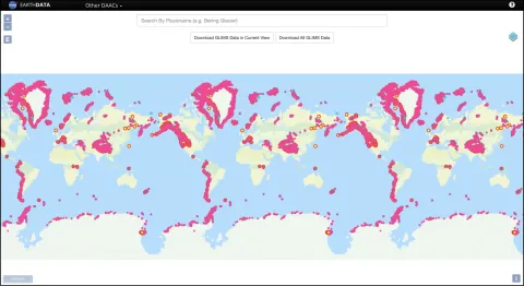 GLIMS Glacier Viewer