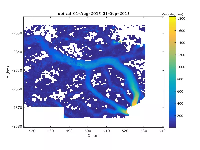 Gridded spatial coverage map Gridded spatial coverage map