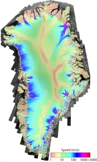 Greenland-wide Velocity Mosaics (data source: nsidc-0670)
