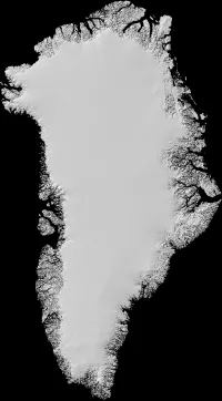 Greenland Digital Elevation Mosaic (data source: NSIDC-0715)
