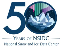 NSIDC 50-years logo