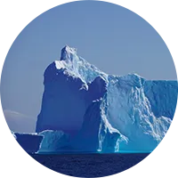 Large iceberg