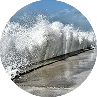 sea level rise waves