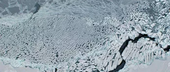 MASIE banner - aerial photo of sea ice